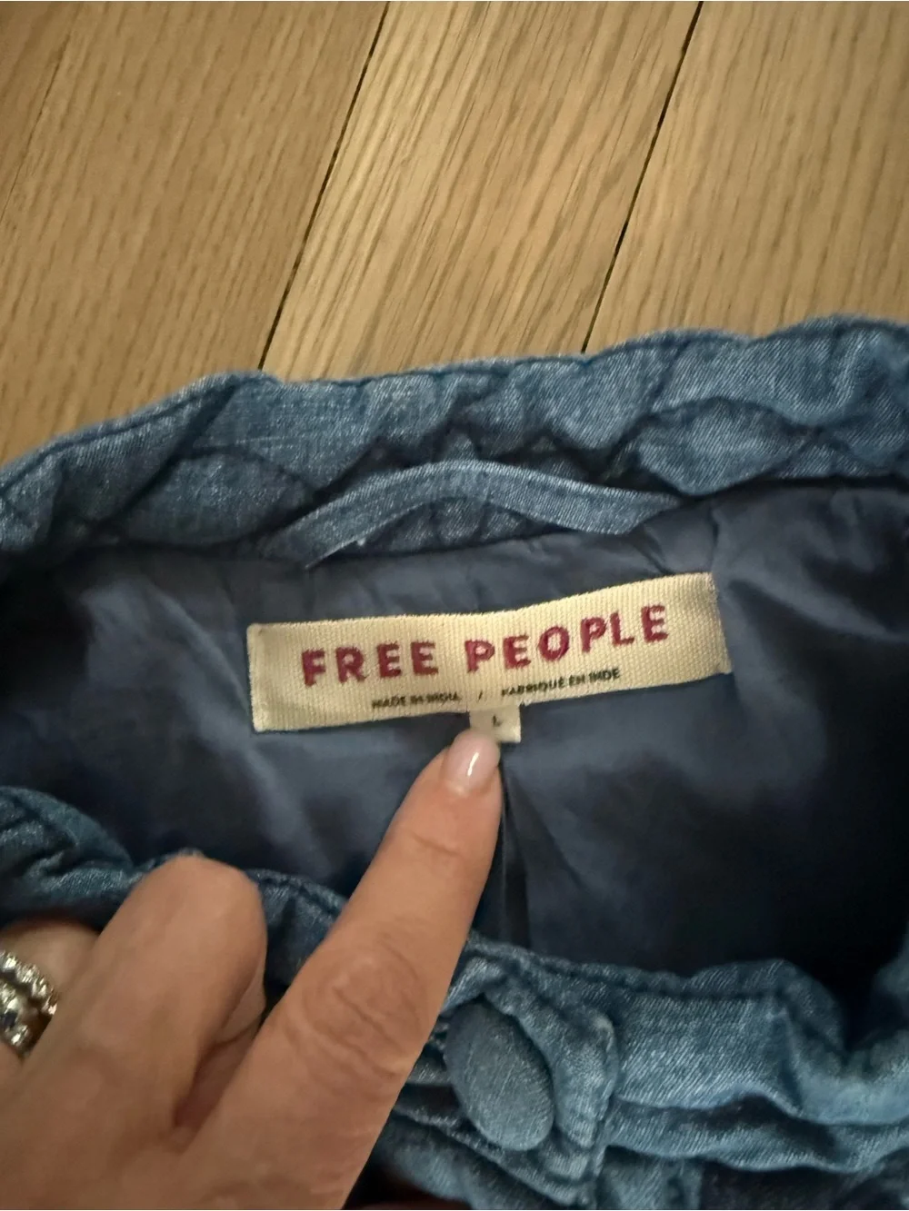 Free People Quinn Quilted Floral Jacket - Picture 10 of 10